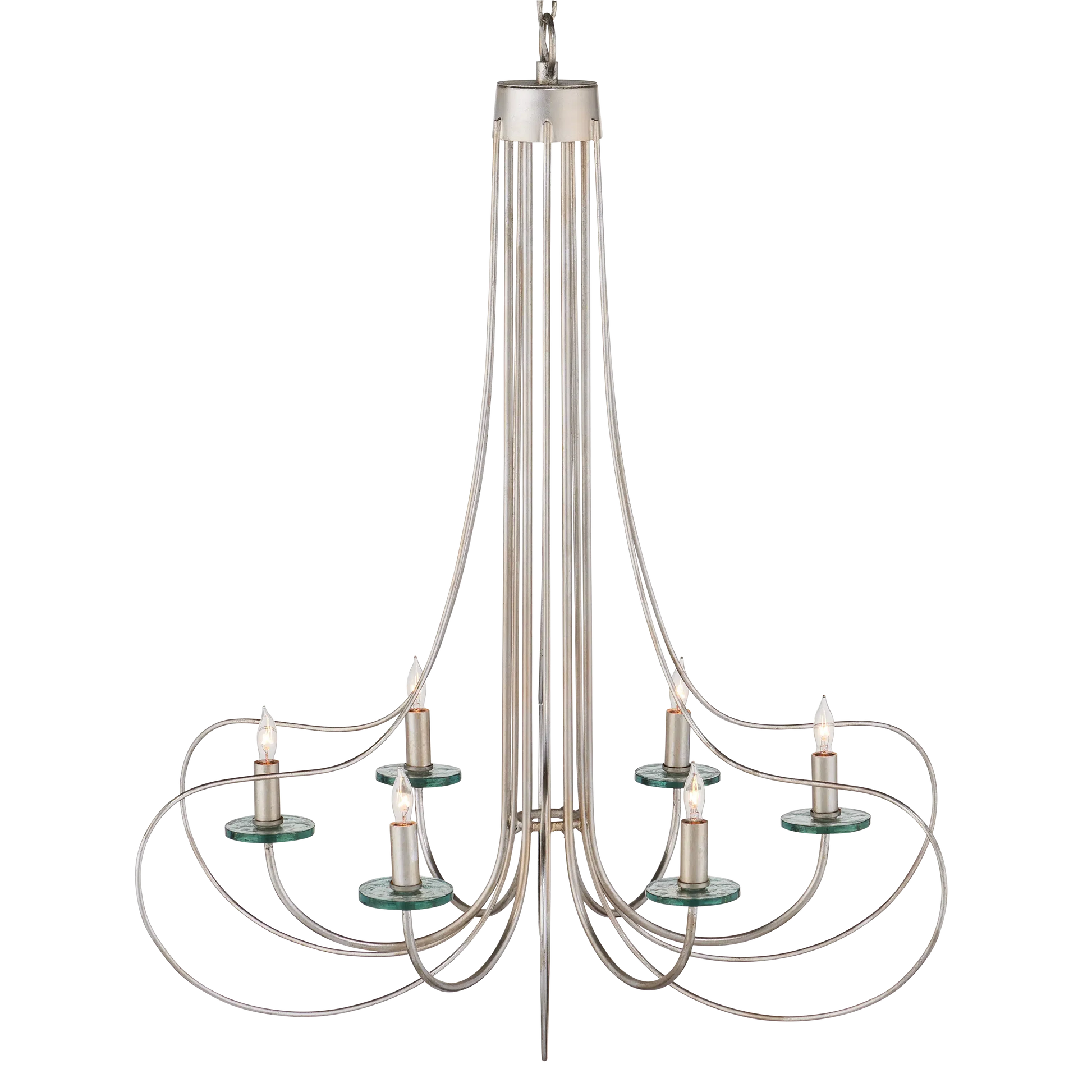 Harrow Chandelier-Chandeliers-Currey & Co-Sideboards and Things