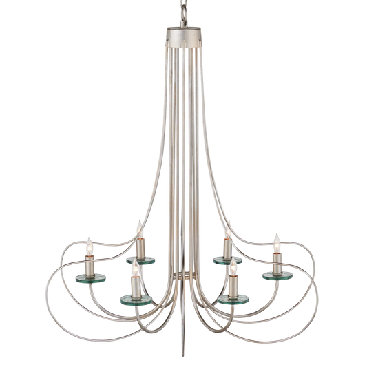 Harrow Chandelier-Chandeliers-Currey & Co-Sideboards and Things