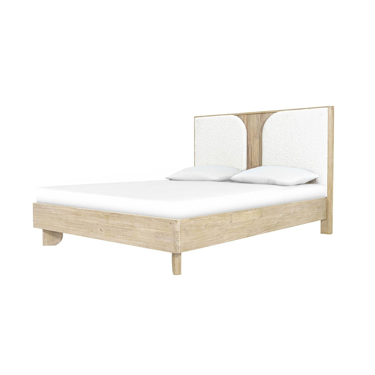 LH Home Haru Solid Wood Frame Bed