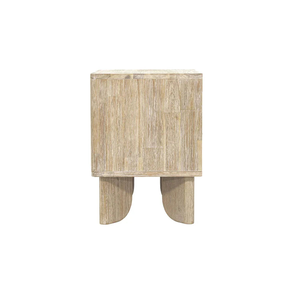 Haru Elegant Designed Wooden Nightstand