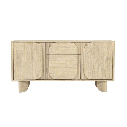 Haru Wooden 5 Center Drawer Sideboard