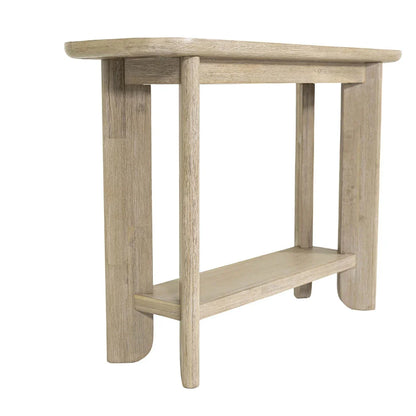 LH Home Haru Wooden Oval Console Table