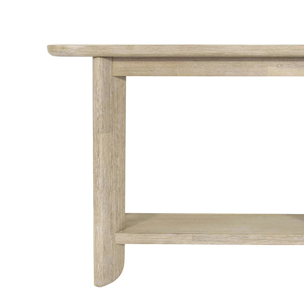 LH Home Haru Wooden Oval Console Table