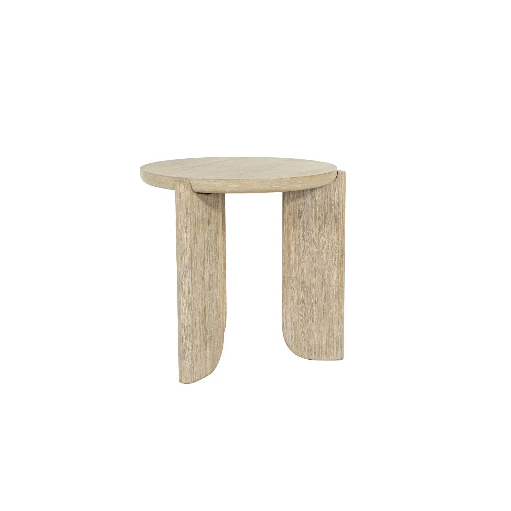 Haru Wooden Round Side Table