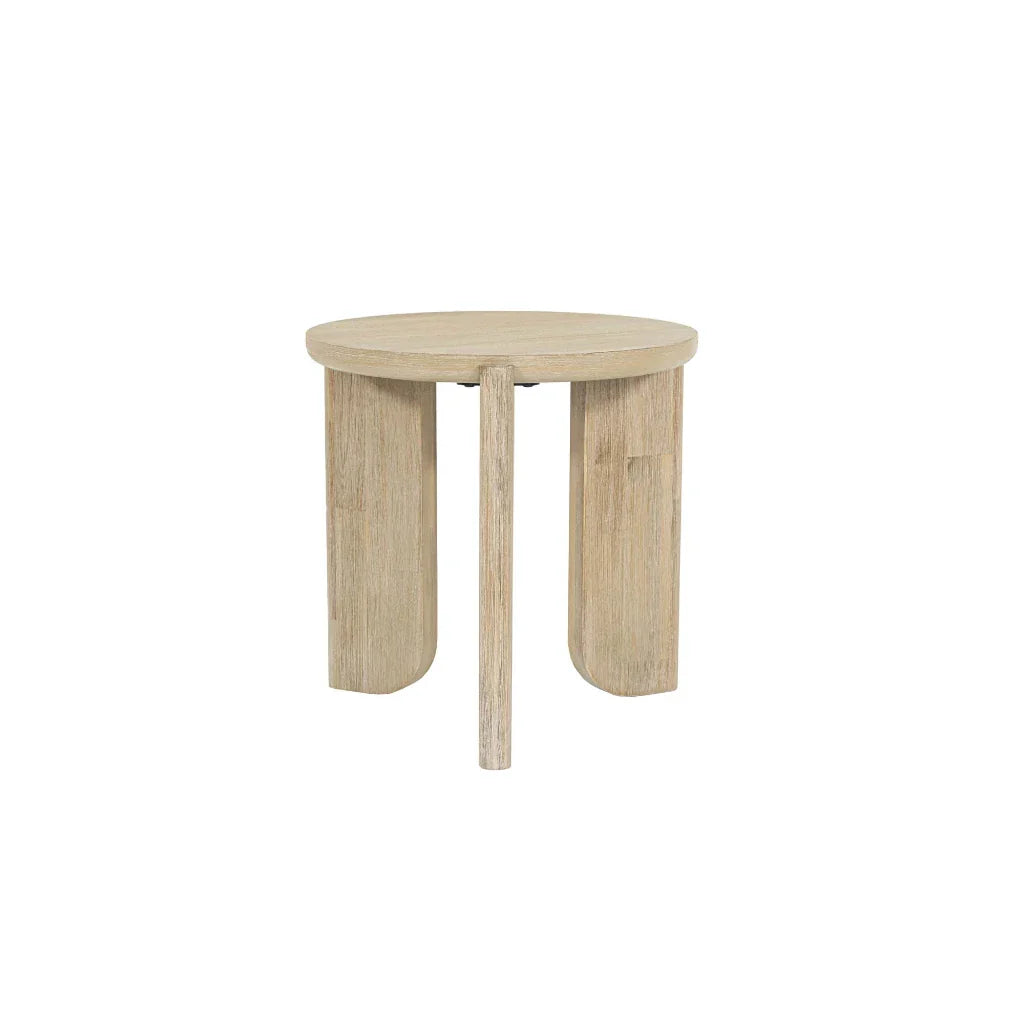 Haru Wooden Round Side Table