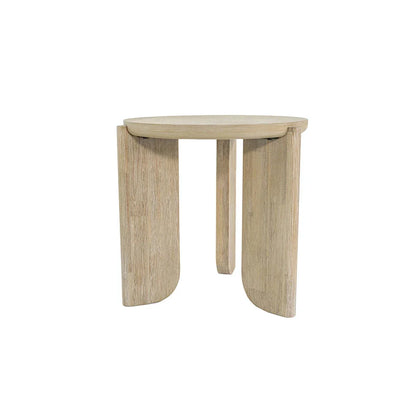 Haru Wooden Round Side Table