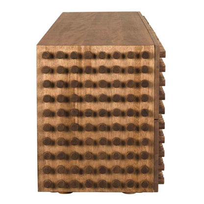 Haruko Six Drawers Wood Sideboard