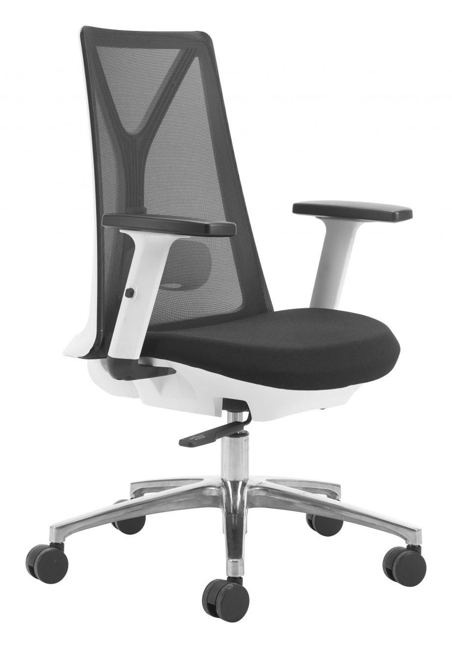 Zuo Modern Hasso Black Mesh Fabric Office Chair
