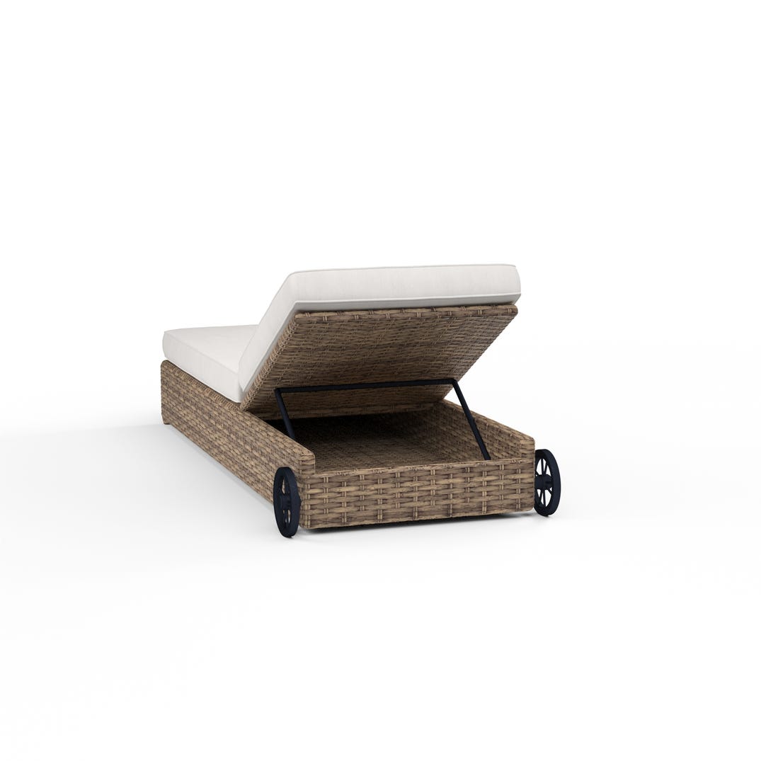 Havana Sunbrella Adjustable Outdoor Chaise -- view 14