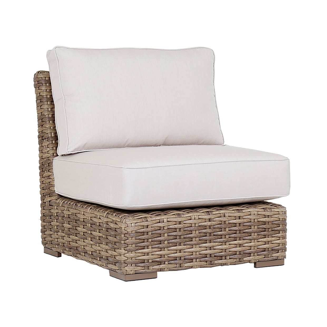 Havana Sunbrella Armless Outdoor Club Chair -- view 13