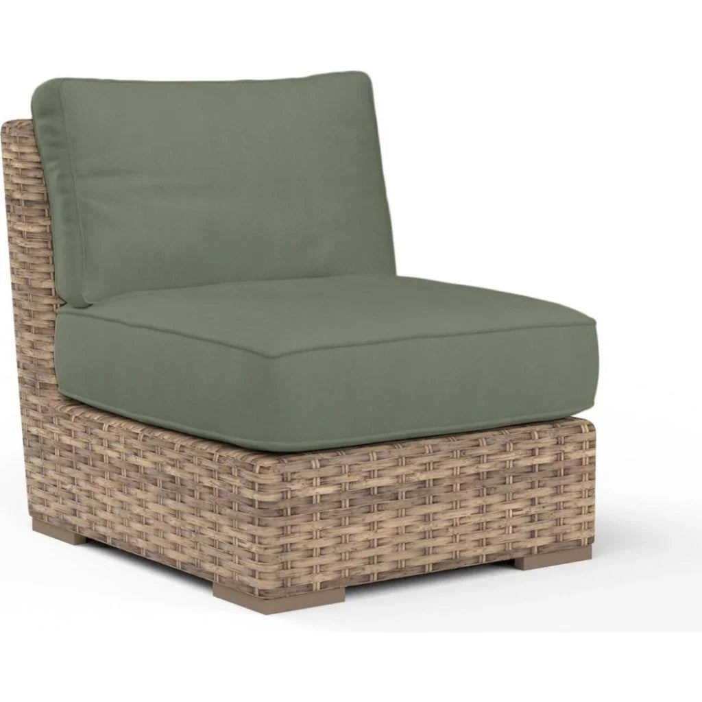Havana Sunbrella Armless Outdoor Club Chair -- view 8