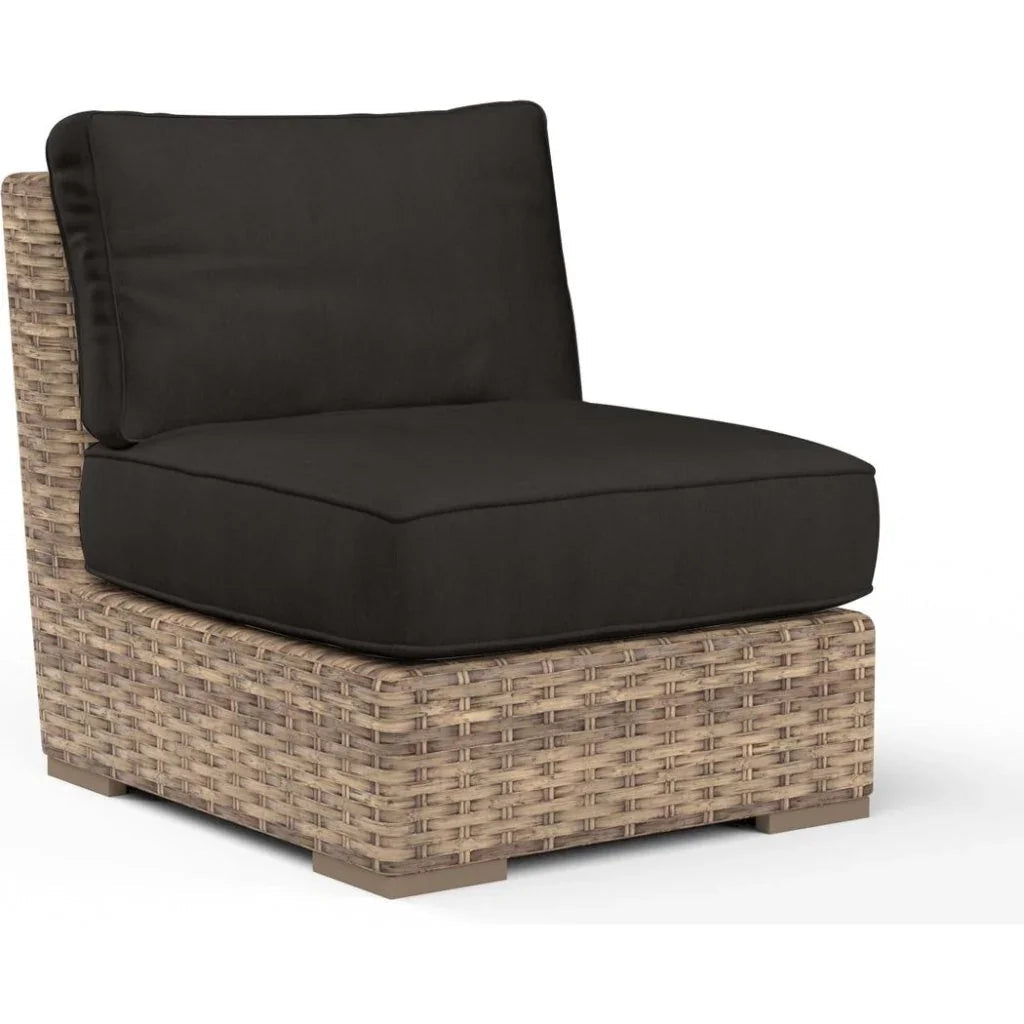 Havana Sunbrella Armless Outdoor Club Chair -- view 6
