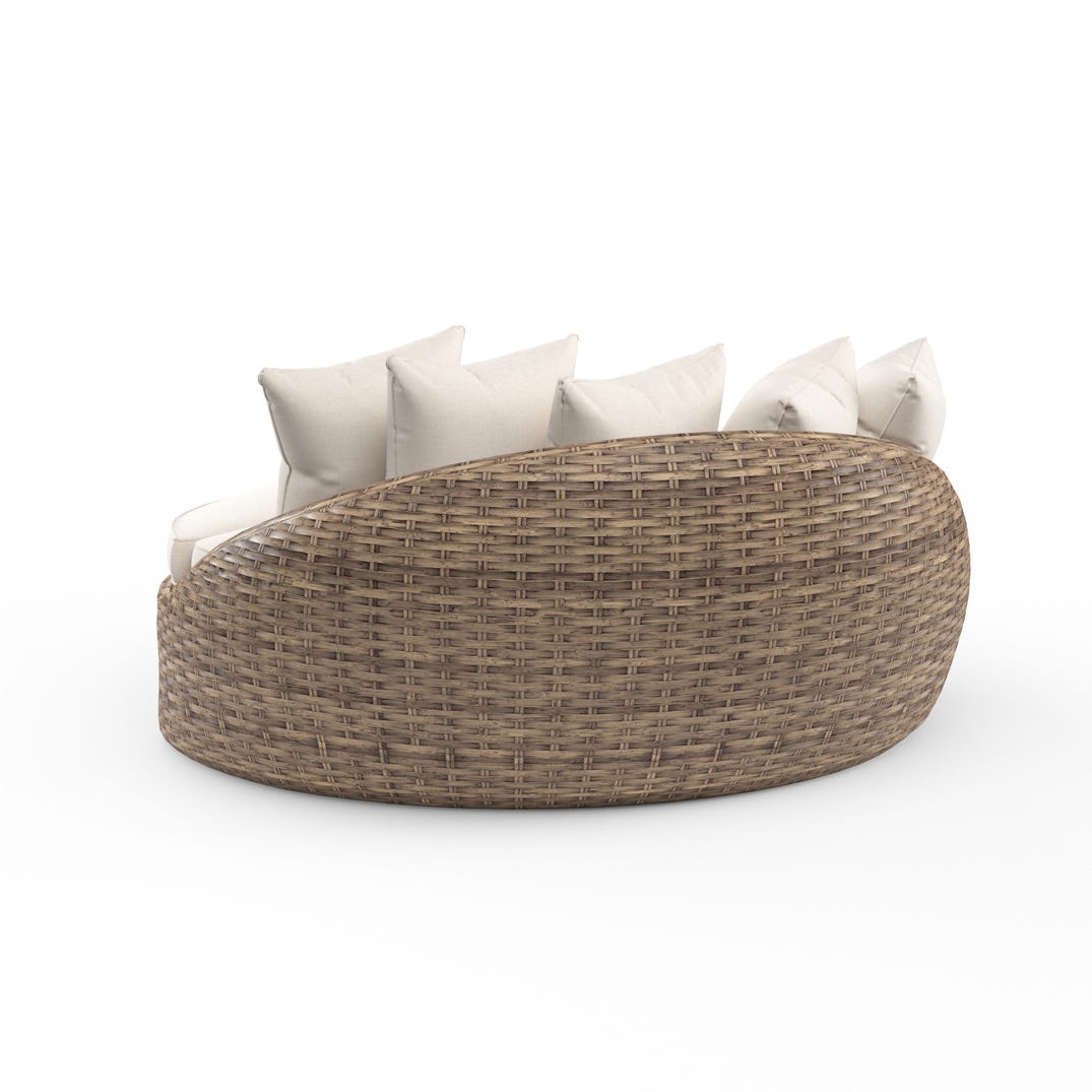 Havana Sunbrella Round Outdoor Daybed -- view 12