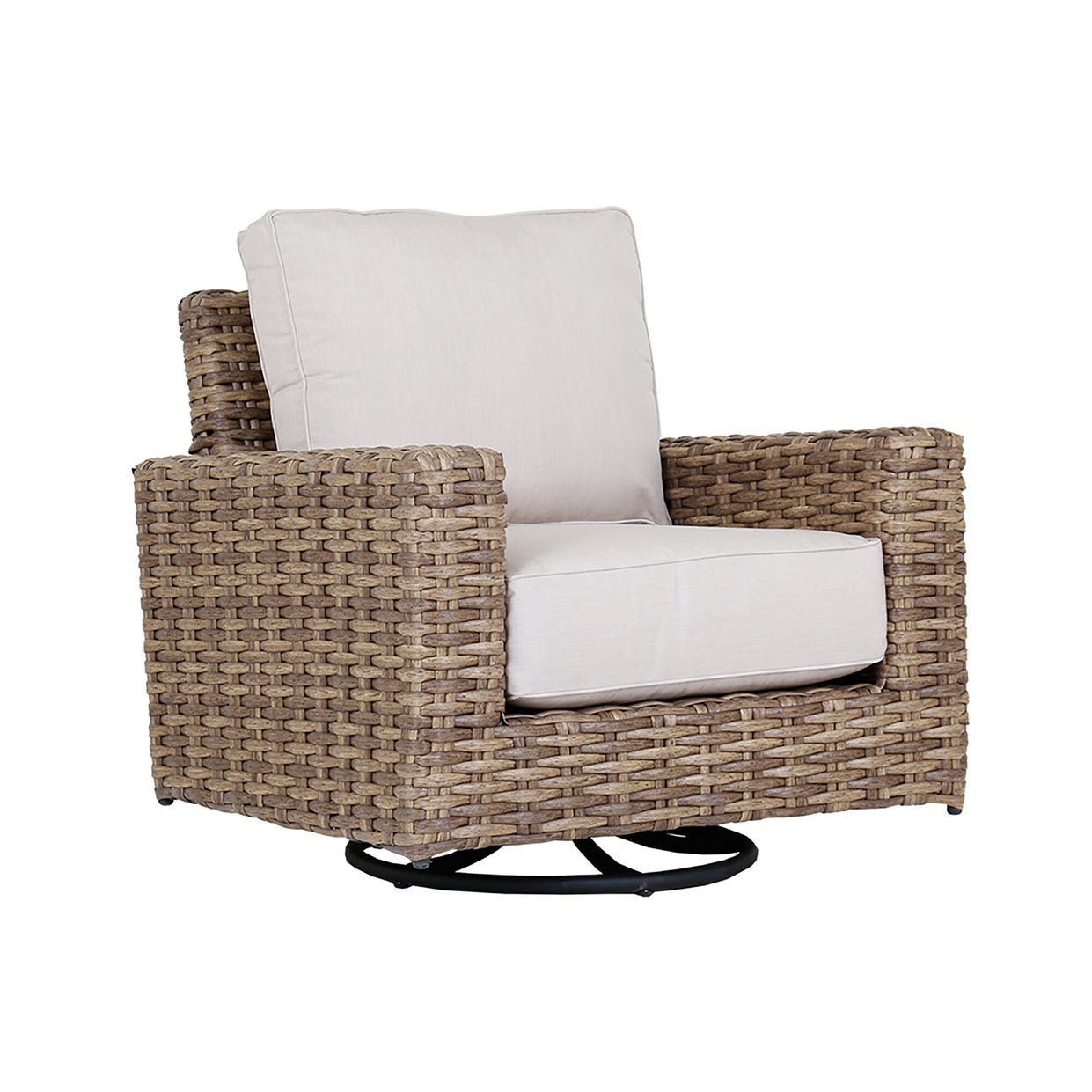 Havana Sunbrella Swivel Outdoor Rocker -- view 13