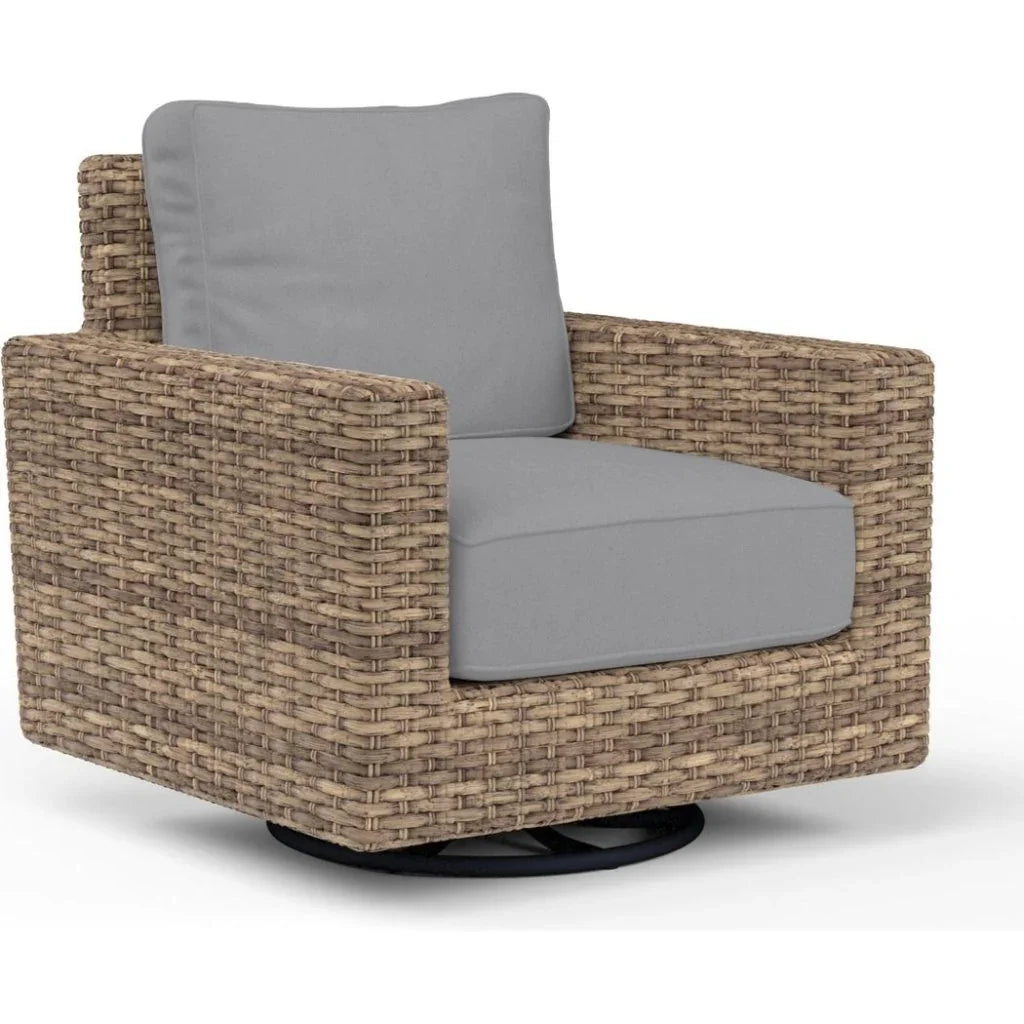 Havana Sunbrella Swivel Outdoor Rocker -- view 10