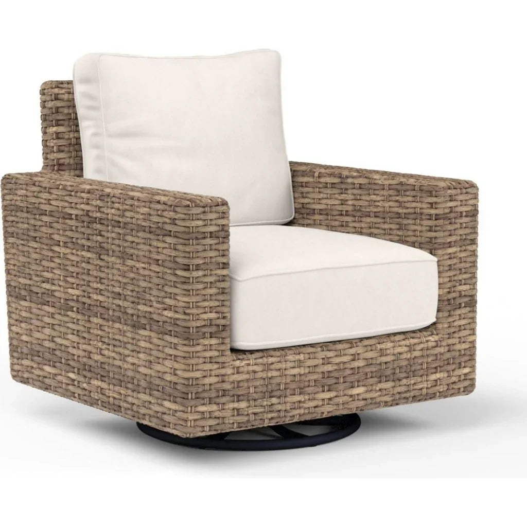 Havana Sunbrella Swivel Outdoor Rocker -- view 12