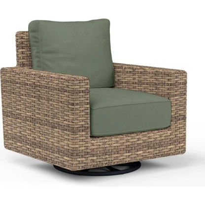 Havana Sunbrella Swivel Outdoor Rocker -- view 8