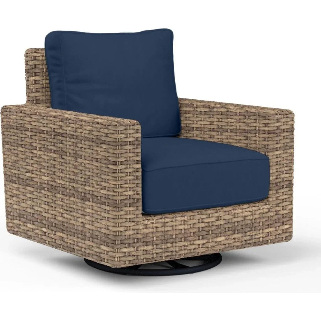 Havana Sunbrella Swivel Outdoor Rocker -- view 4