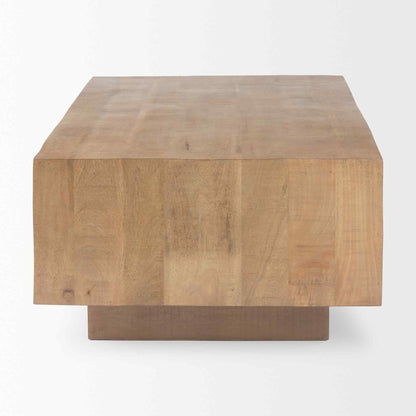 Mercana Hayden Wooden Rectangular Coffee Table