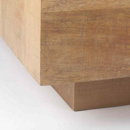 Mercana Hayden Wooden Rectangular Coffee Table