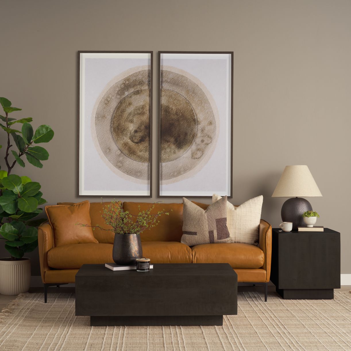 Mercana Hayden Wooden Rectangular Coffee Table