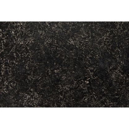 Noir Head Side Table, Black Fiber Cement