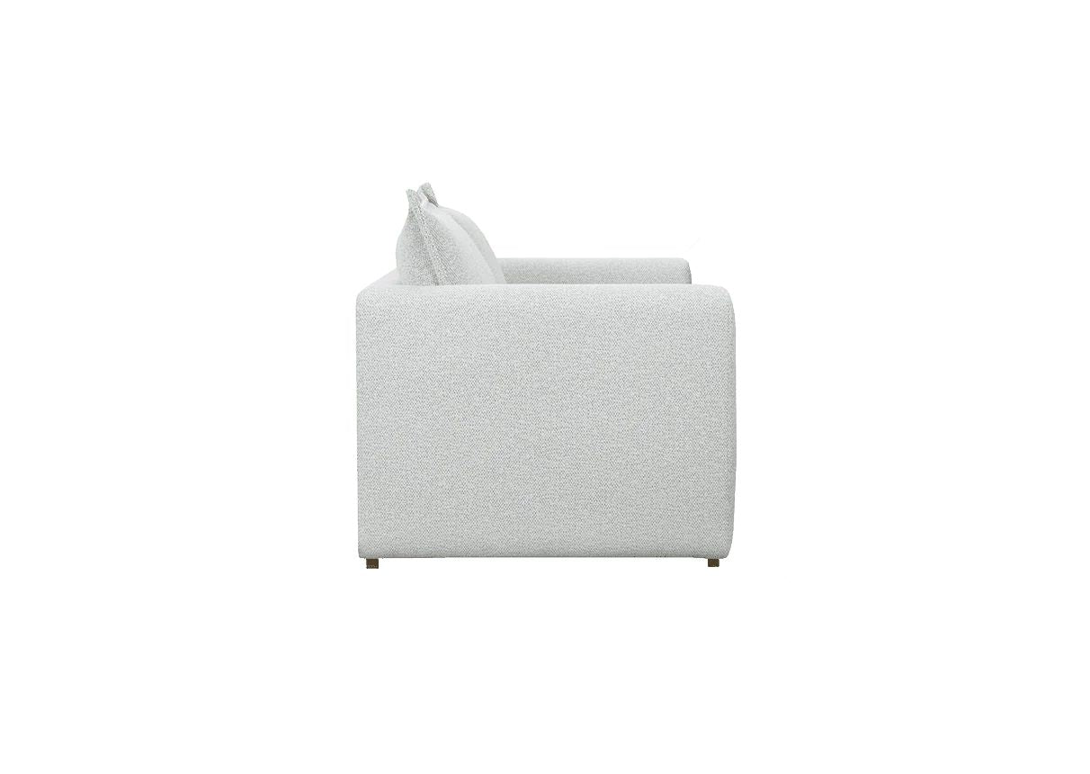 LOOMLAN Custom Upholstery Hedy Low-Profile Deep Seat Fabric Loveseat