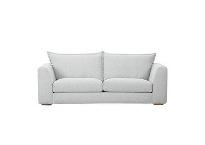 LOOMLAN Custom Upholstery Hedy Low-Profile Deep Seat Fabric Loveseat