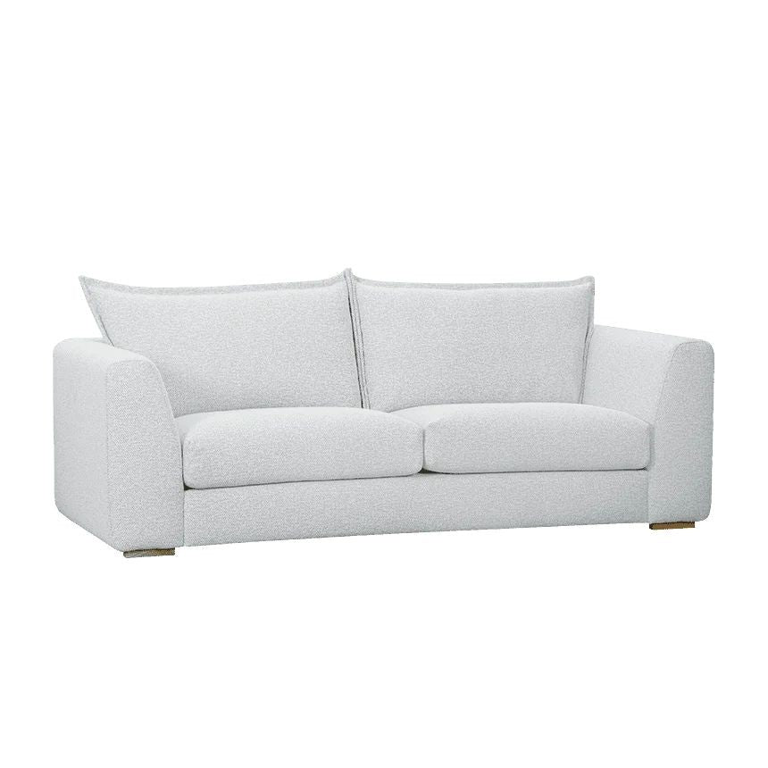 LOOMLAN Custom Upholstery Hedy Low-Profile Deep Seat Fabric Loveseat