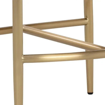 Heloise Leather Counter Stool - LOOMLAN - SUNPAN - Counter Stools