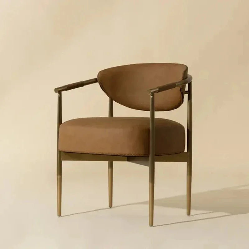 SUNPAN Heloise Leather Dining Armchair