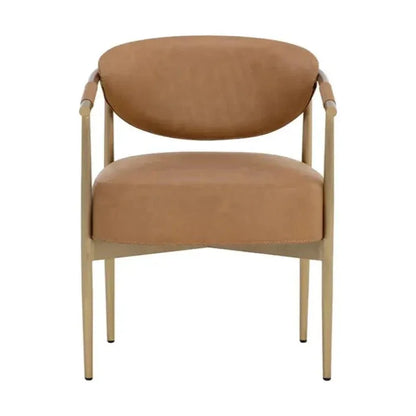 SUNPAN Heloise Leather Dining Armchair