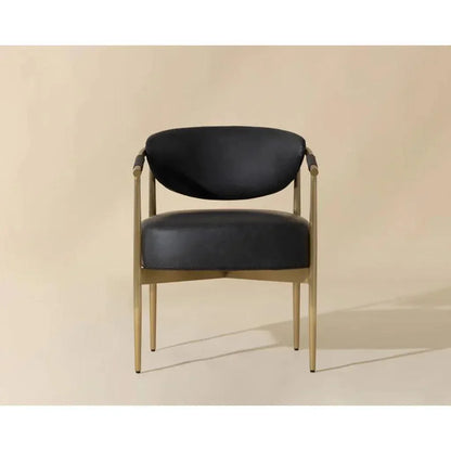 SUNPAN Heloise Leather Dining Armchair