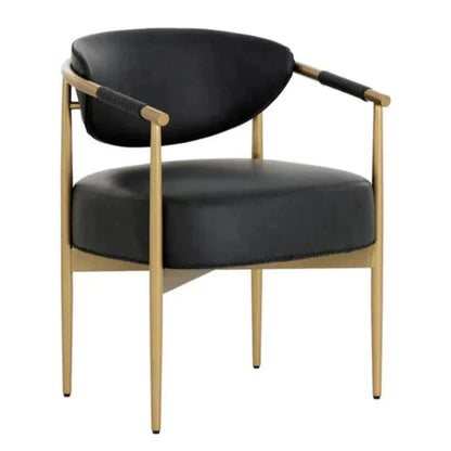 SUNPAN Heloise Leather Dining Armchair