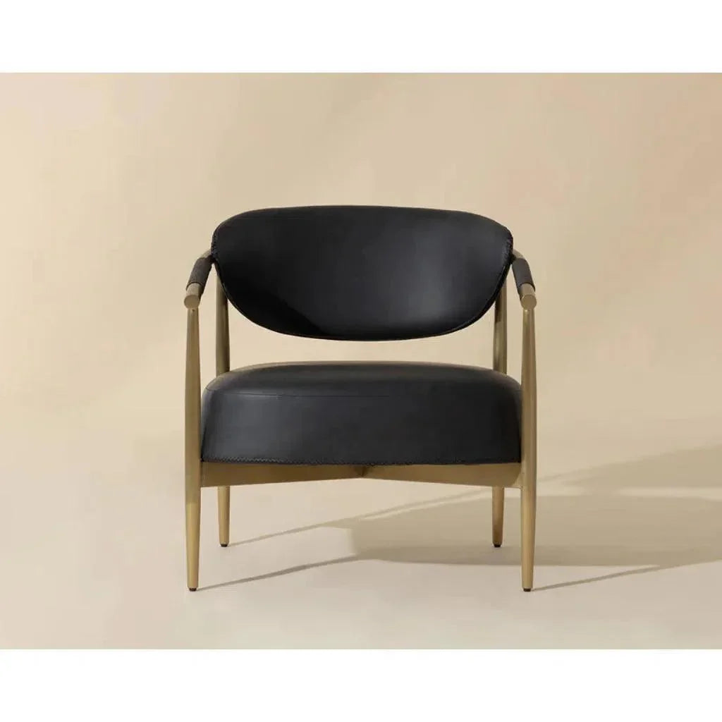 SUNPAN Heloise Leather Lounge Chair