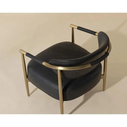 SUNPAN Heloise Leather Lounge Chair