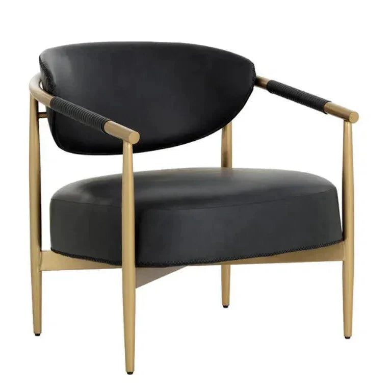 SUNPAN Heloise Leather Lounge Chair