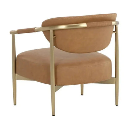 SUNPAN Heloise Leather Lounge Chair