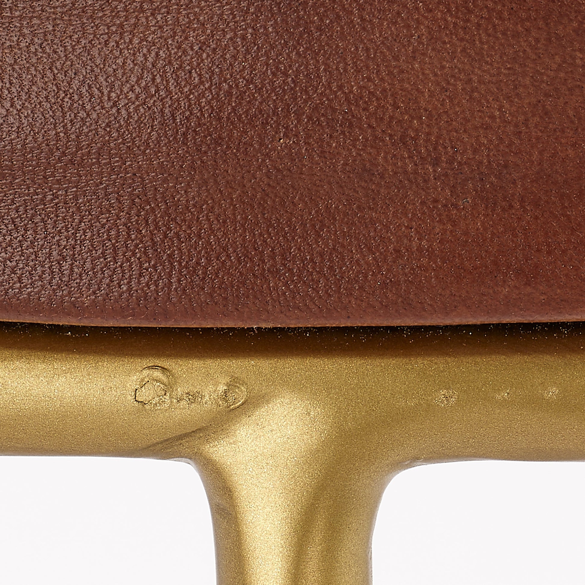 Henry Round Leather Counter Stool-Counter Stools-Jamie Young-Sideboards and Things