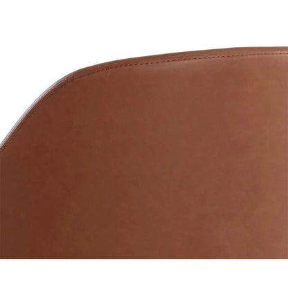SUNPAN Hensley Leather Modern Dining Armchair