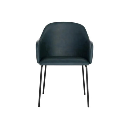 SUNPAN Hensley Leather Modern Dining Armchair
