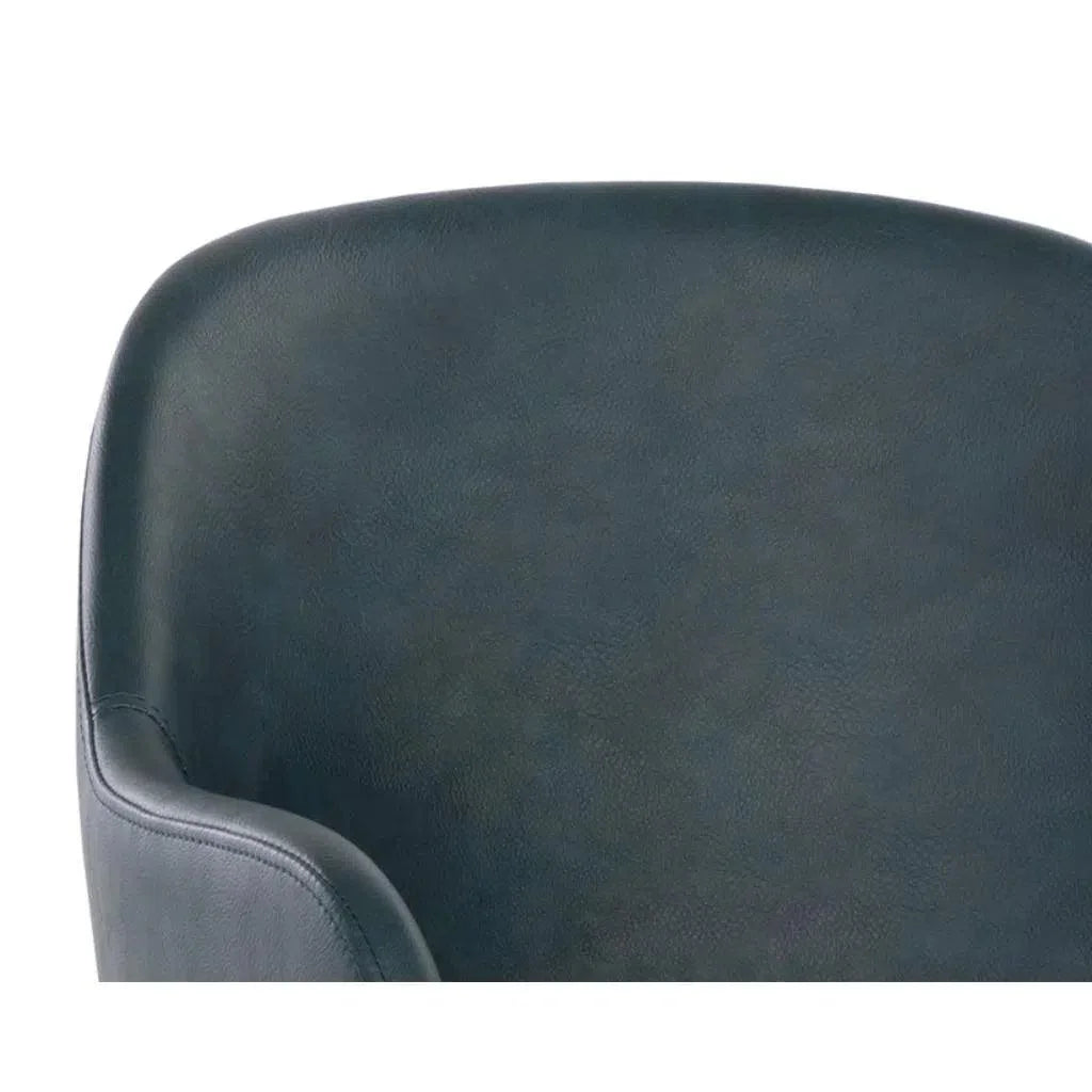 SUNPAN Hensley Leather Modern Dining Armchair