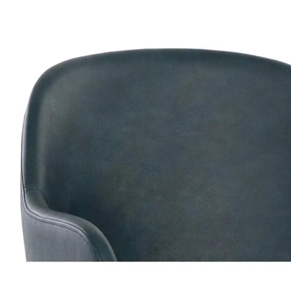 SUNPAN Hensley Leather Modern Dining Armchair