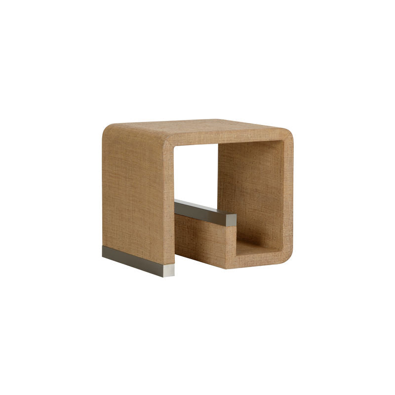 Wildwood Hera Saguran Warpped Brown End Table
