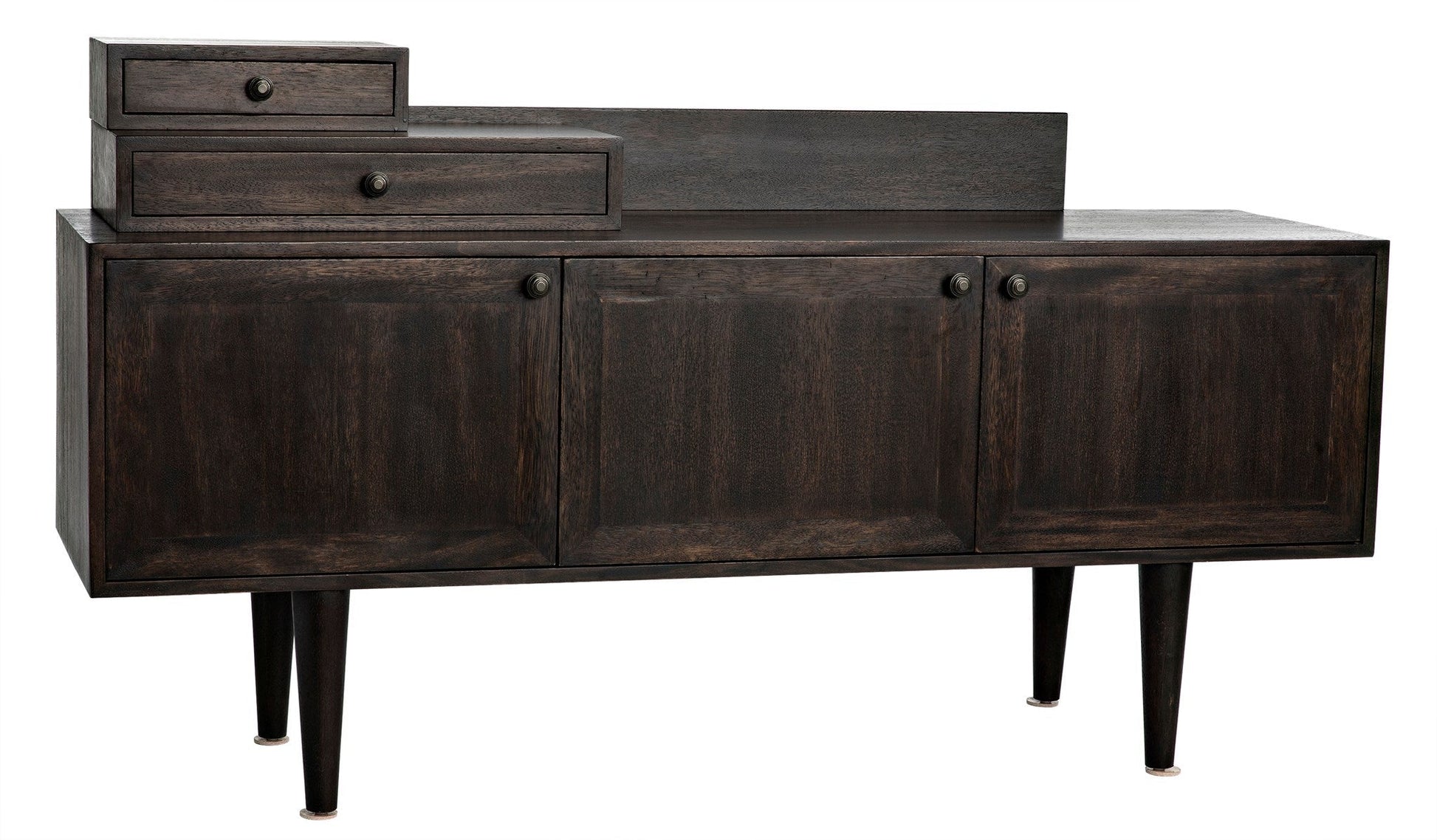 Hermes Sideboard, Ebony Walnut-Sideboards-Noir-Sideboards and Things