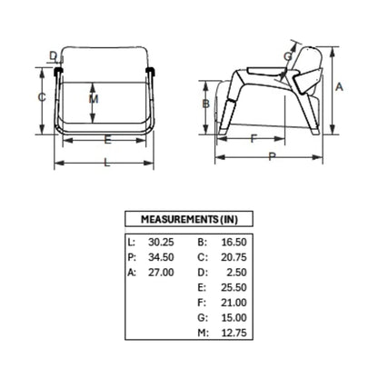 Hermes Fabric Accent Chair