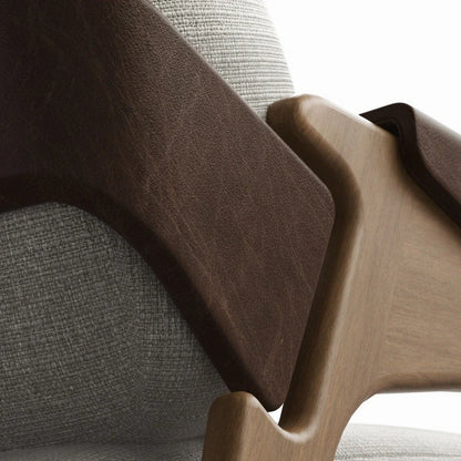 Hermes Fabric Accent Chair