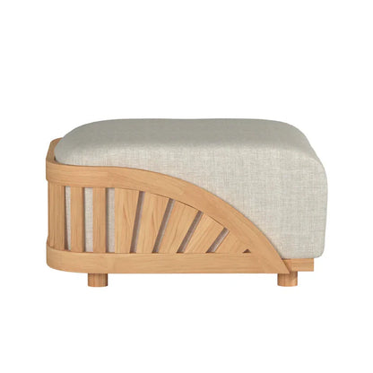 HiTeak HiTeak Solis Deep Seating Outdoor Ottoman