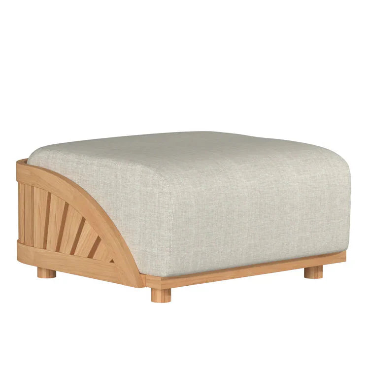 HiTeak HiTeak Solis Deep Seating Outdoor Ottoman