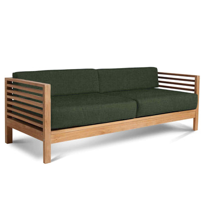 Summer Teak Outdoor Sofa with Sunbrella